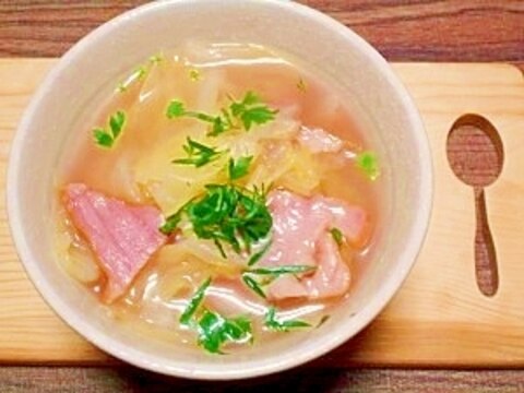 春キャベツ☆スープ